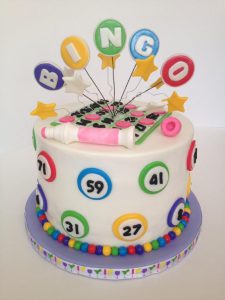 Bingo Birthday Cake 3