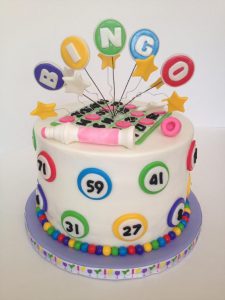 Bingo Birthday Cake 3