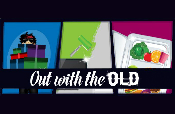 out with the old