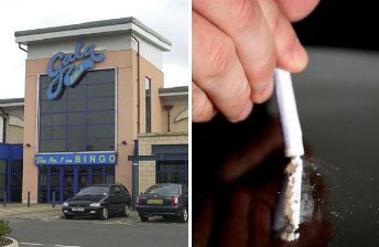 drugs bingo hall