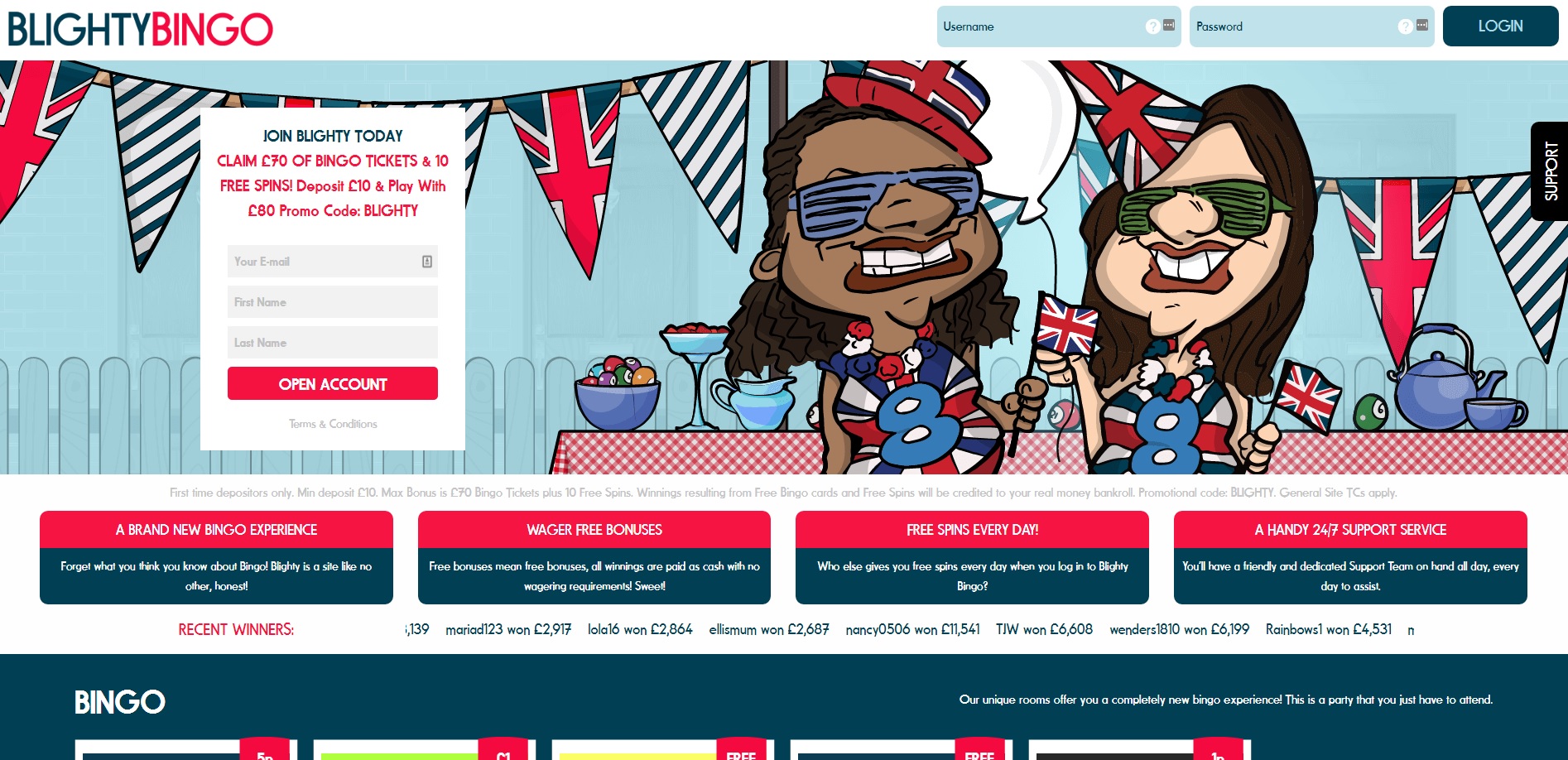 Blighty Bingo Review – Expert Ratings and User Reviews Blighty Bingo Review – Expert Ratings and User Reviews